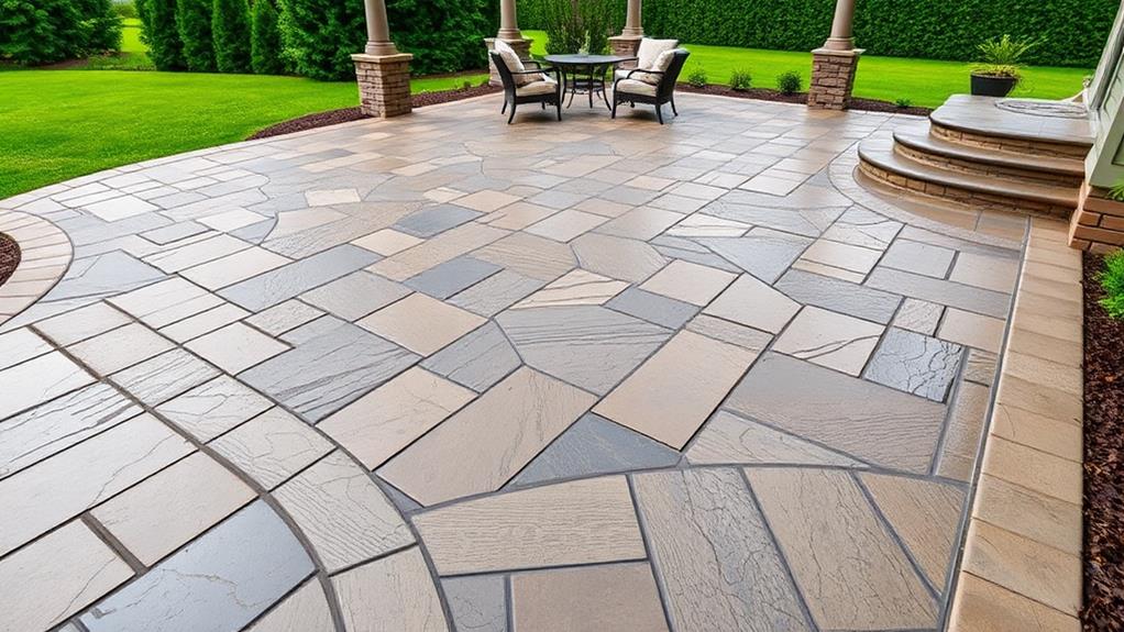 Stamped Concrete in Vaughan, Ontario