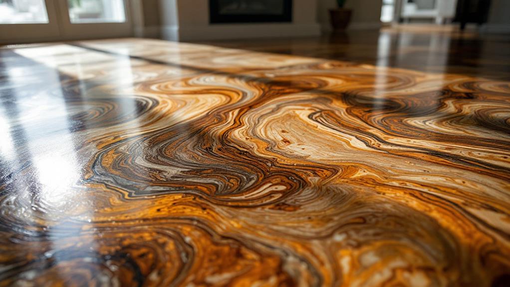 acid stain concrete in vaughan, ontario