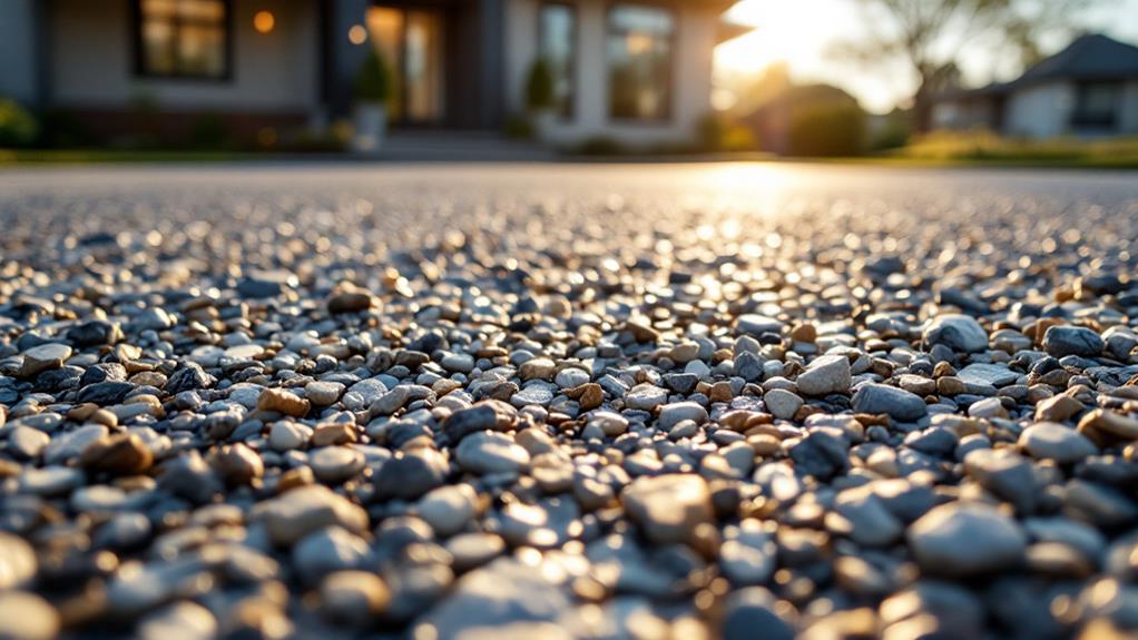 Exposed Aggregate Concrete in Vaughan, Ontario