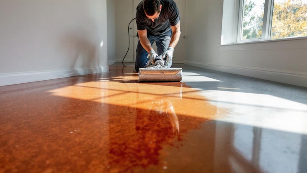 staining concrete in vaughan, ontario