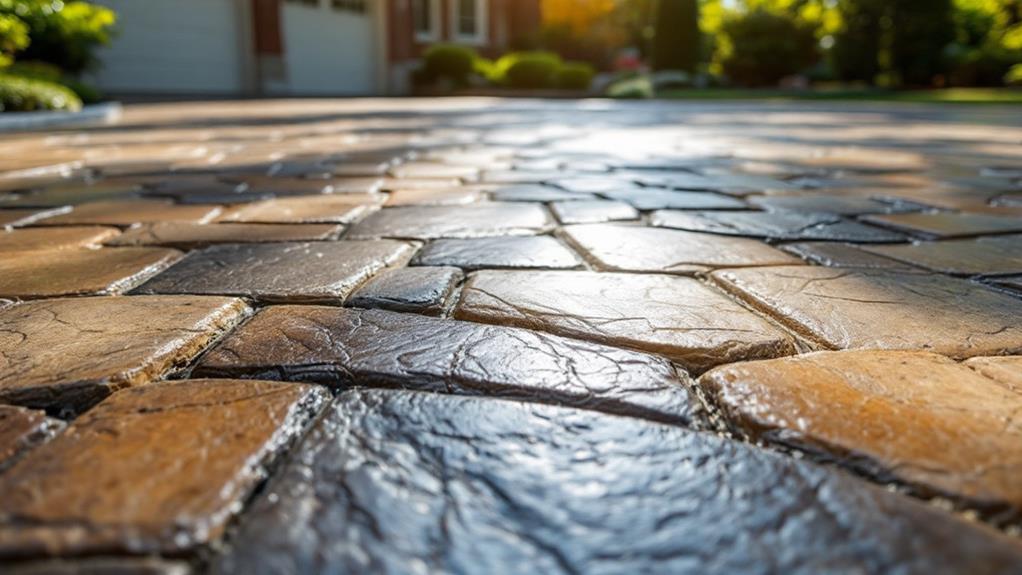 stamped concrete in vaughan, ontario